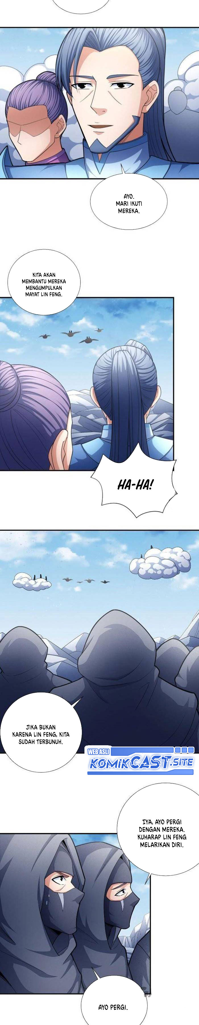 God of Martial Arts chapter 493